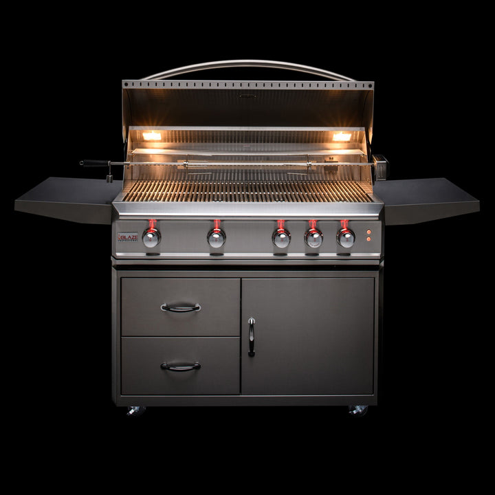 Blaze Grill Cart for Blaze Professional LUX 44-Inch Grill