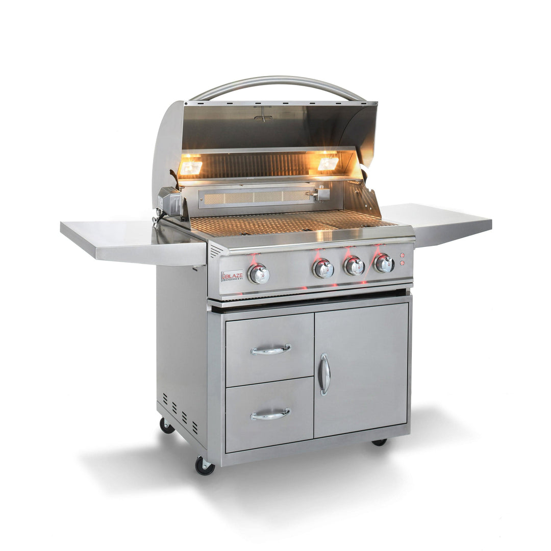 Blaze Grill Cart for Blaze Professional LUX 34-Inch Grill
