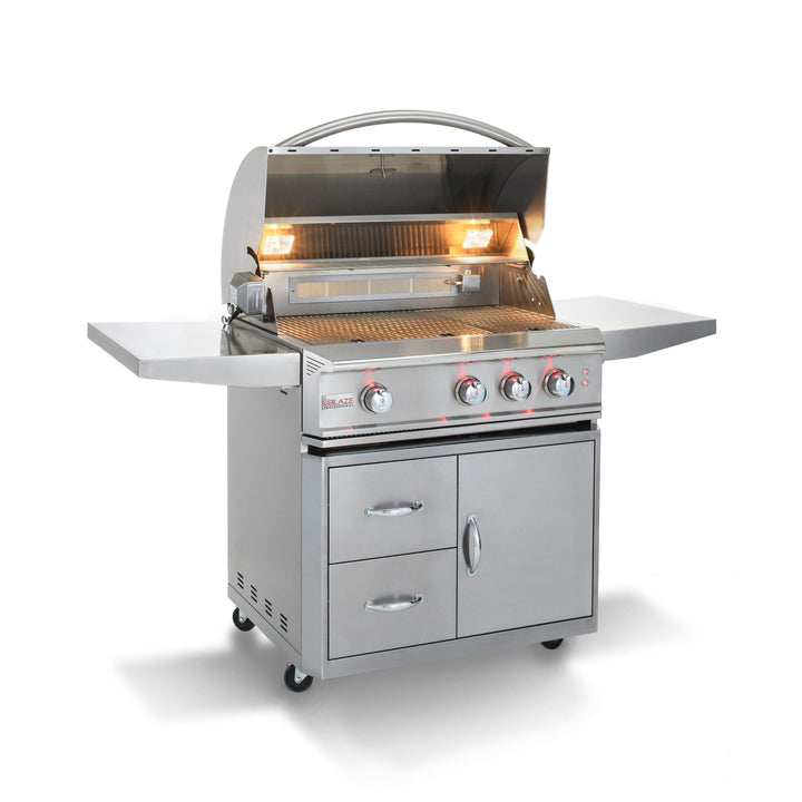 Blaze Grill Cart for Blaze Professional LUX 34-Inch Grill
