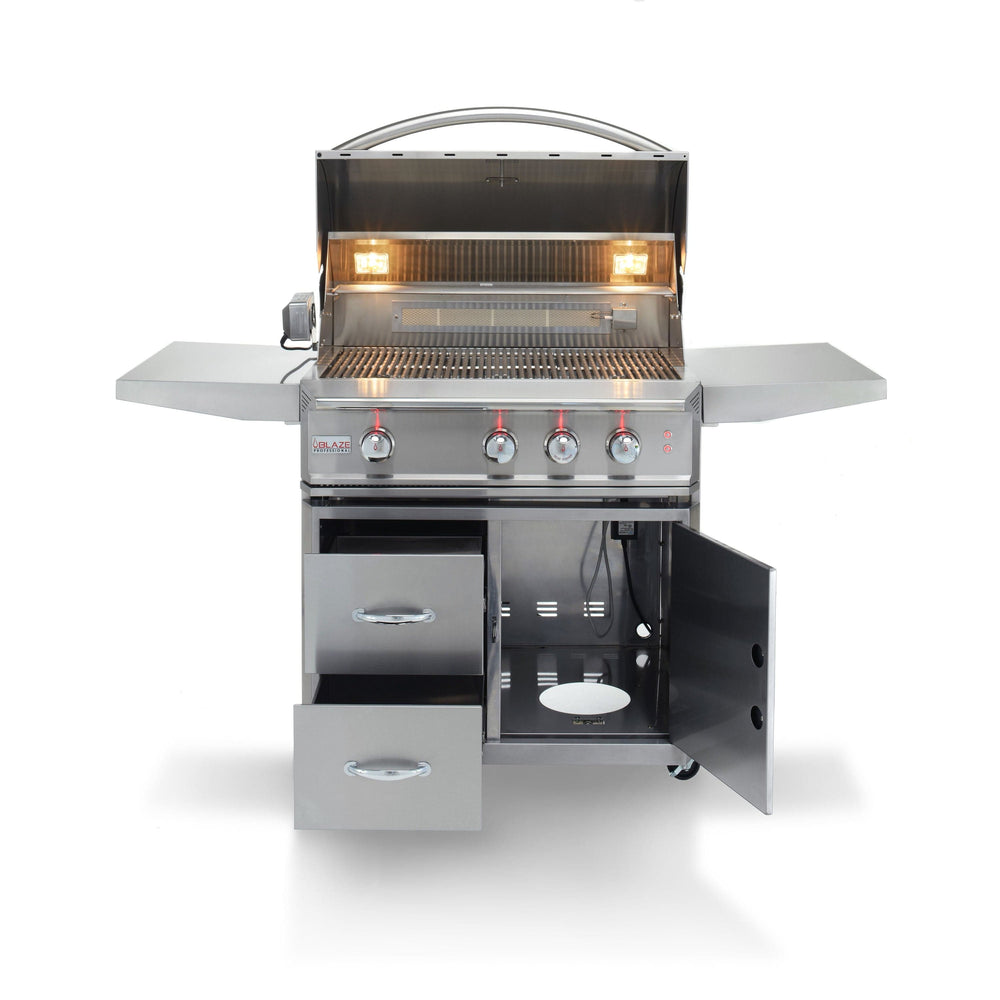 Blaze Grill Cart for Blaze Professional LUX 34-Inch Grill