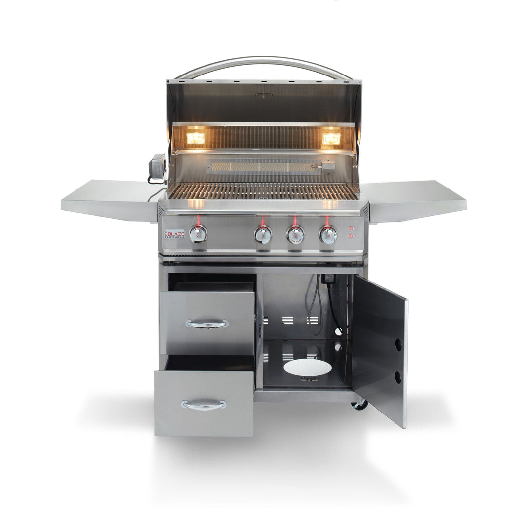 Blaze Grill Cart for Blaze Professional LUX 34-Inch Grill