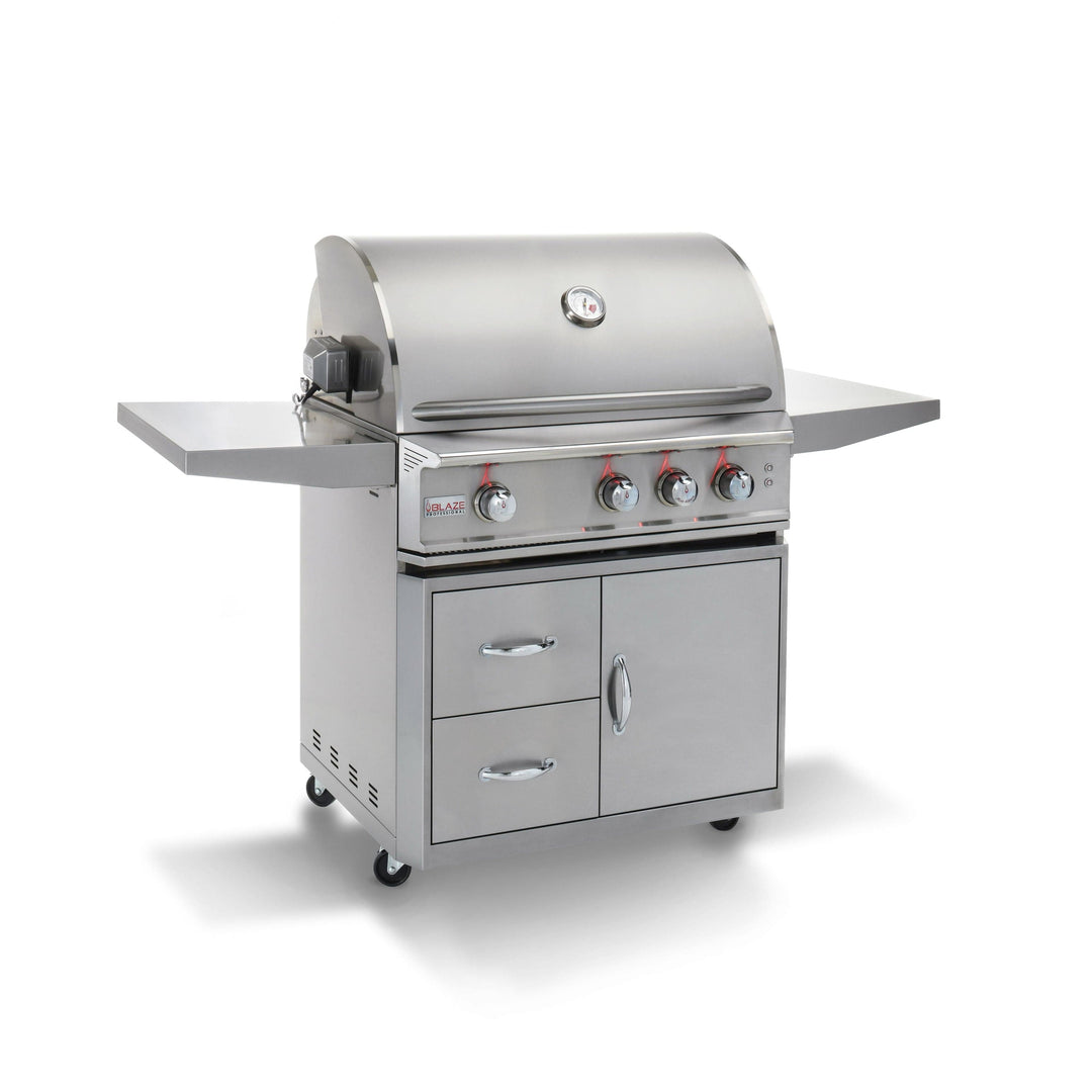 Blaze Grill Cart for Blaze Professional LUX 34-Inch Grill