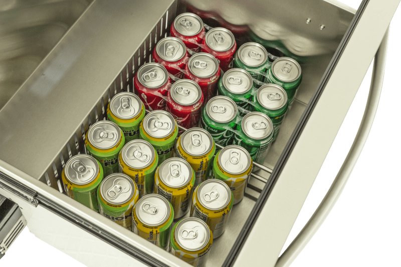 Blaze Blaze 23.5-Inch 5.1 Cu. Ft. Outdoor Rated Stainless Steel Double Drawer Refrigerator