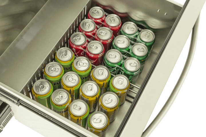 Blaze Blaze 23.5-Inch 5.1 Cu. Ft. Outdoor Rated Stainless Steel Double Drawer Refrigerator