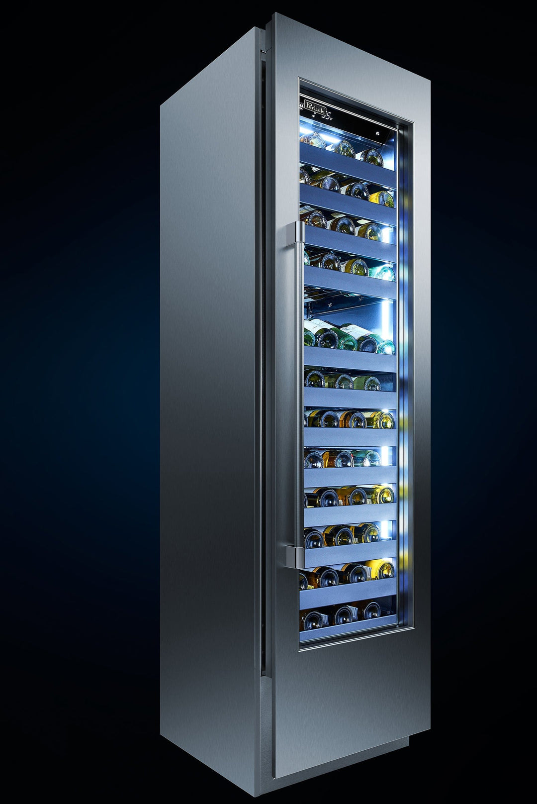 Perlick 24" Column Wine, Single Zone, Glass Overlay Ready, Hinged Left
