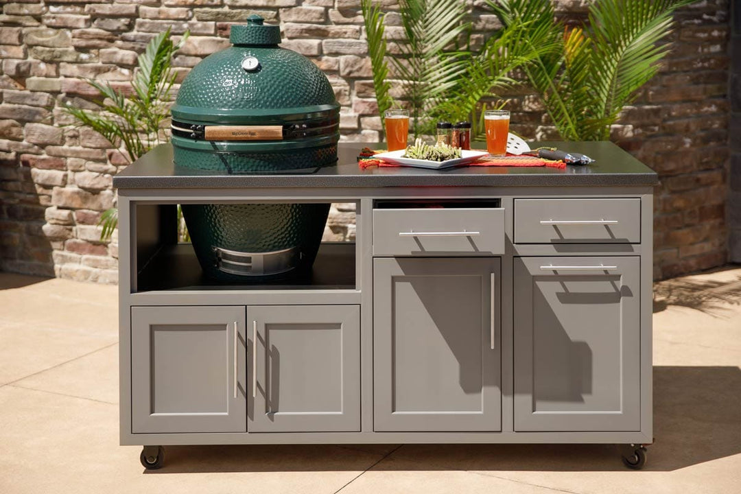 Coastal Island Coastal 64 KDDW with Stainless Steel Countertop