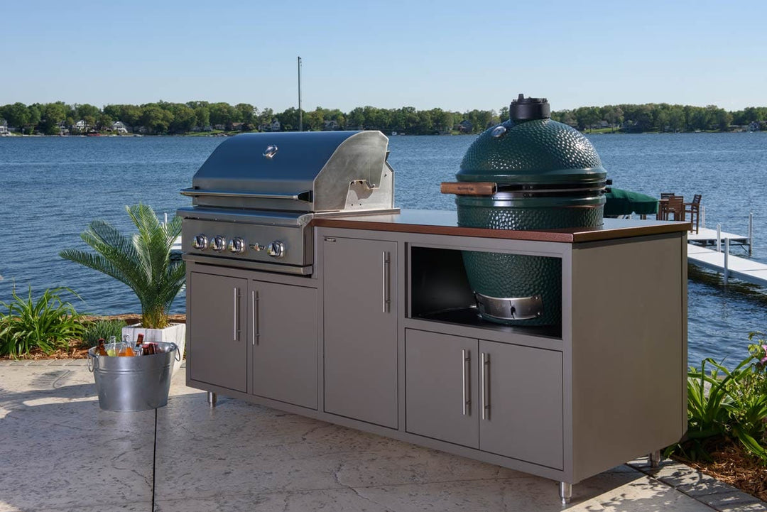 Coastal Island Coastal 83-GDK with No Top Countertop