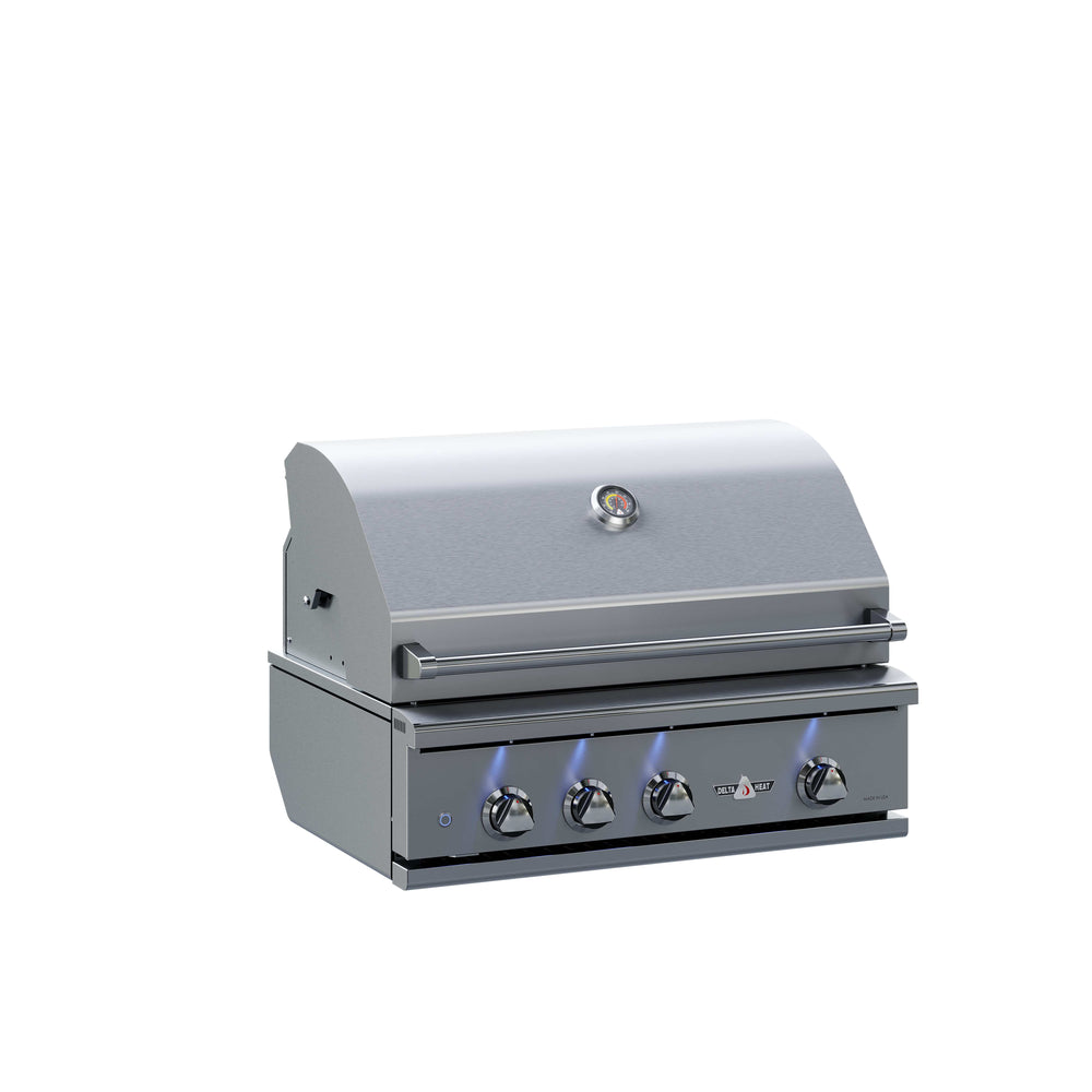 Delta Heat 32” Delta Heat Gas Grill with Infrared Rotisserie and Sear Zone