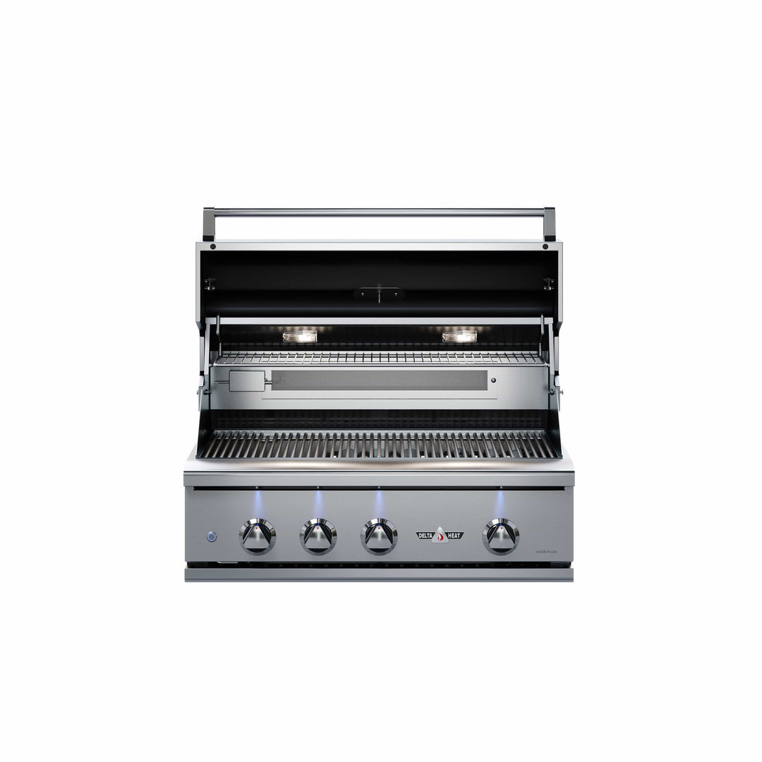 Delta Heat 32” Delta Heat Gas Grill with Infrared Rotisserie and Sear Zone