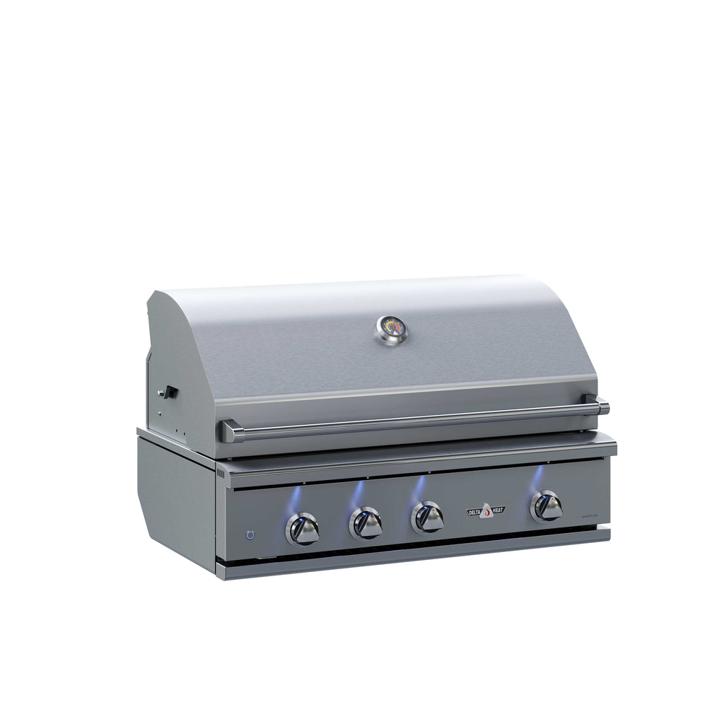 Delta Heat 38” Delta Heat Gas Grill with Infrared Rotisserie and Sear Zone