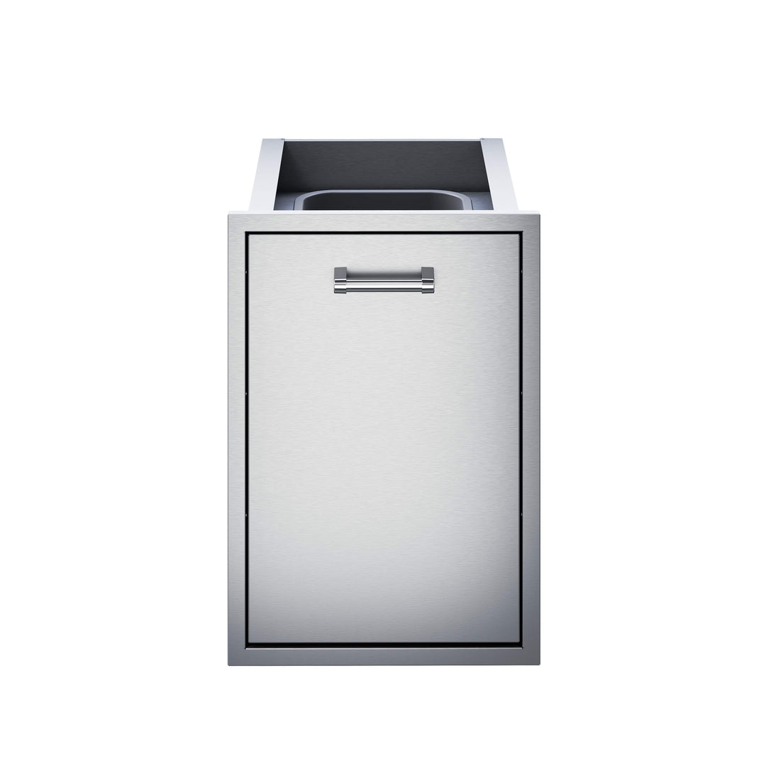 Delta Heat 18” Delta Heat Tall Trash Drawer (Trash Can Included)