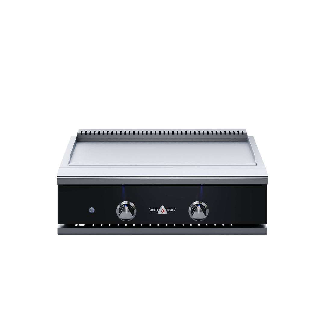 Delta Heat 32" Teppanyaki Grill, Black control panel