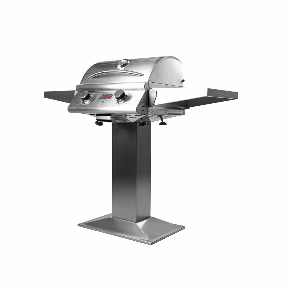Blaze Pedestal Base With Side Shelves for Blaze 21-Inch Portable Electric Grill