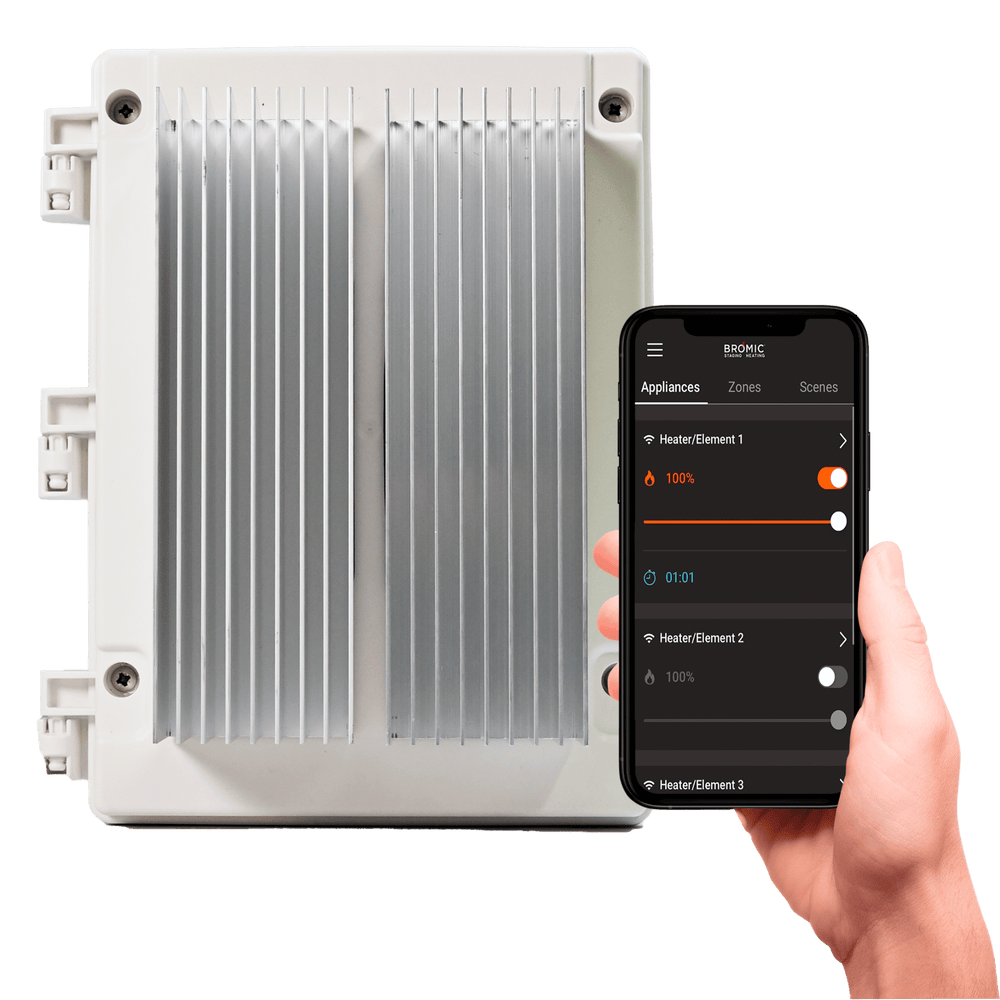Bromic BROMIC AFFINITY SMART-HEAT CONTROL DIMMER 2CH 12KW (6KW/CH)