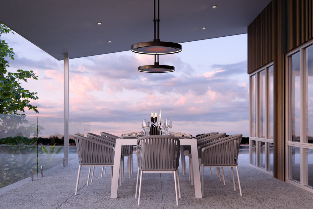 Bromic BROMIC ECLIPSE SMART-HEAT ELECTRIC PENDANT + TWIN POLE