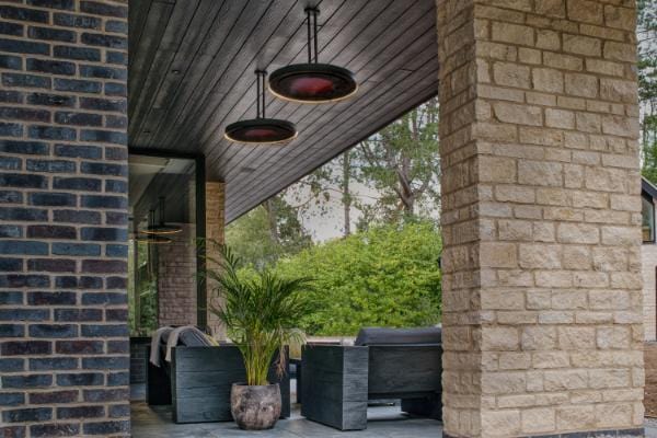 Outdoor Living LI BROMIC ECLIPSE ELECTRIC 600 mm (24”) TWIN STRAIGHT CEILING POLE