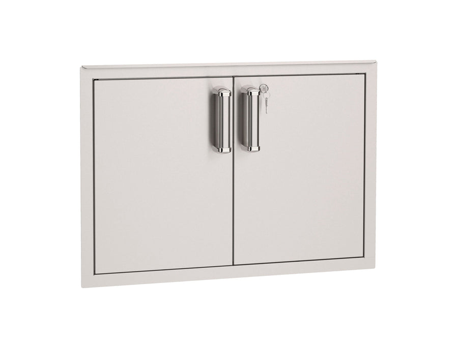 Fire Magic Reduced Ht. Double Access Doors with Lock and Key