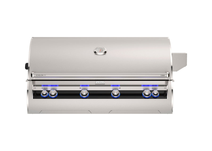 Fire Magic Echelon E1060i, 48” Built-In Analog Grill w/ Analog Thermometer