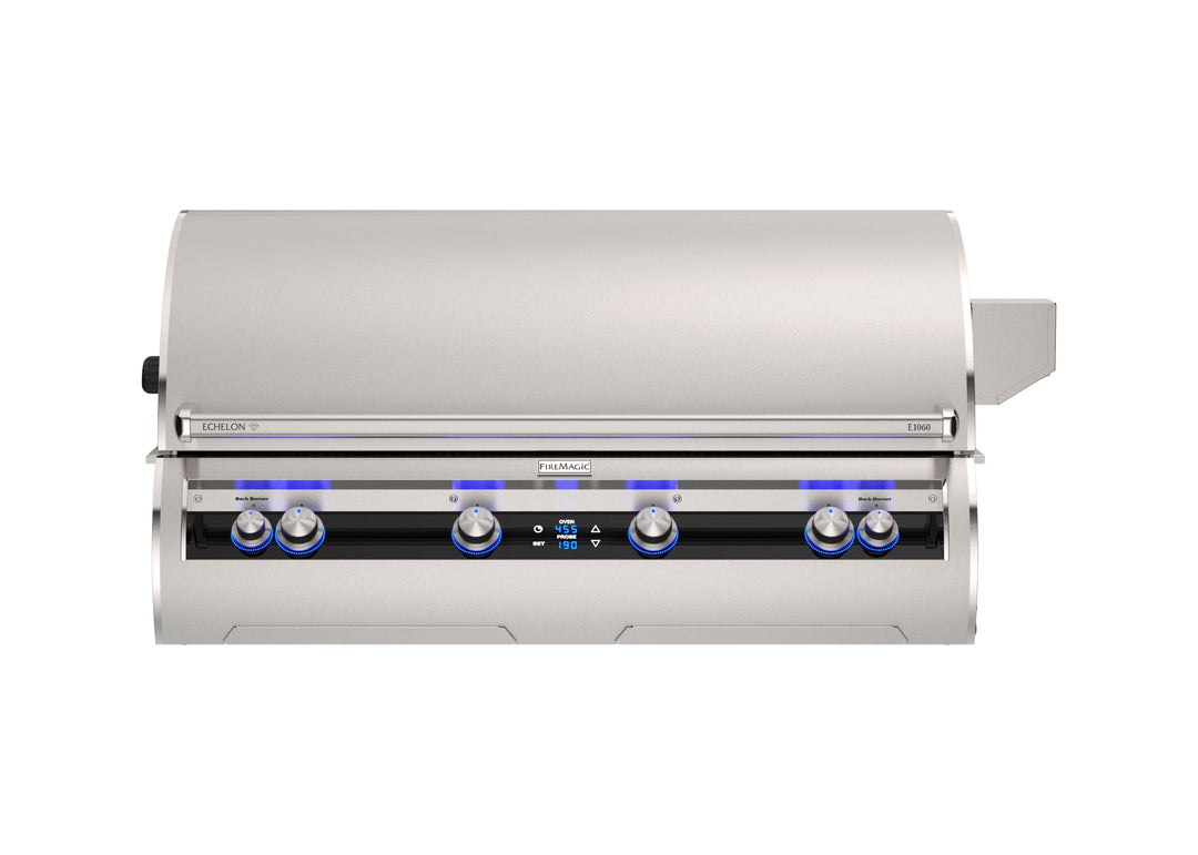 Fire Magic Echelon E1060i, 48” Built-In Digital Grill w/ Digital Thermometer