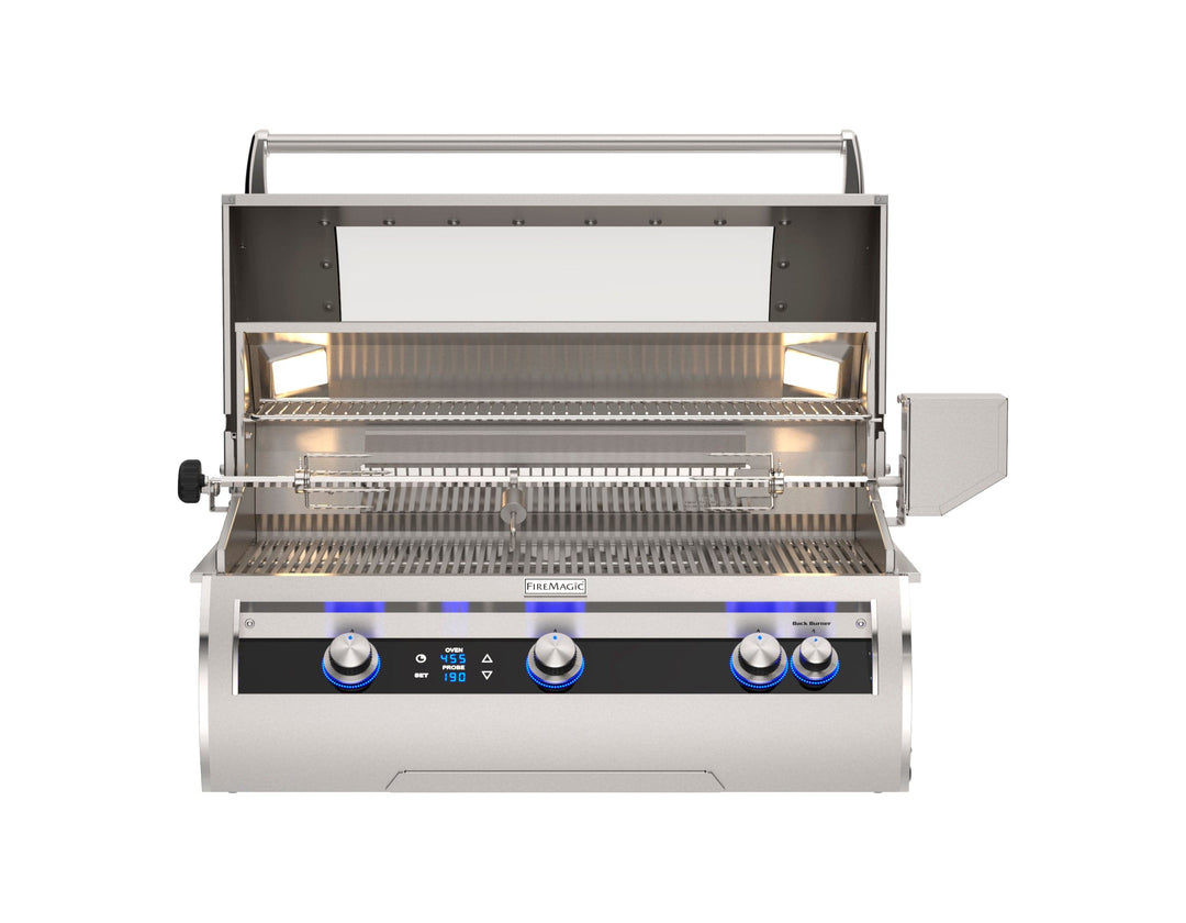 Fire Magic Echelon E790i, 36” Built-In Digital Grill w/ Digital Thermometer & Magic View Window