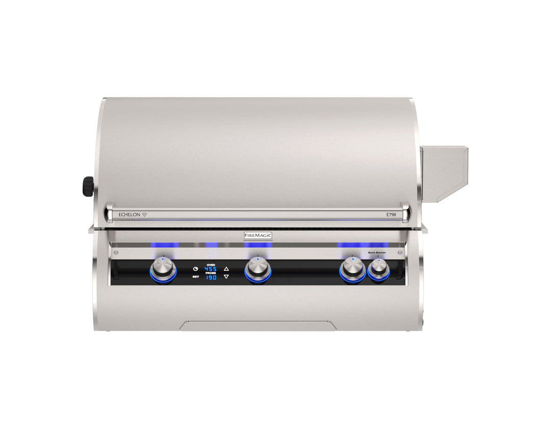 Fire Magic Echelon E790i, 36” Built-In Digital Grill w/ Digital Thermometer