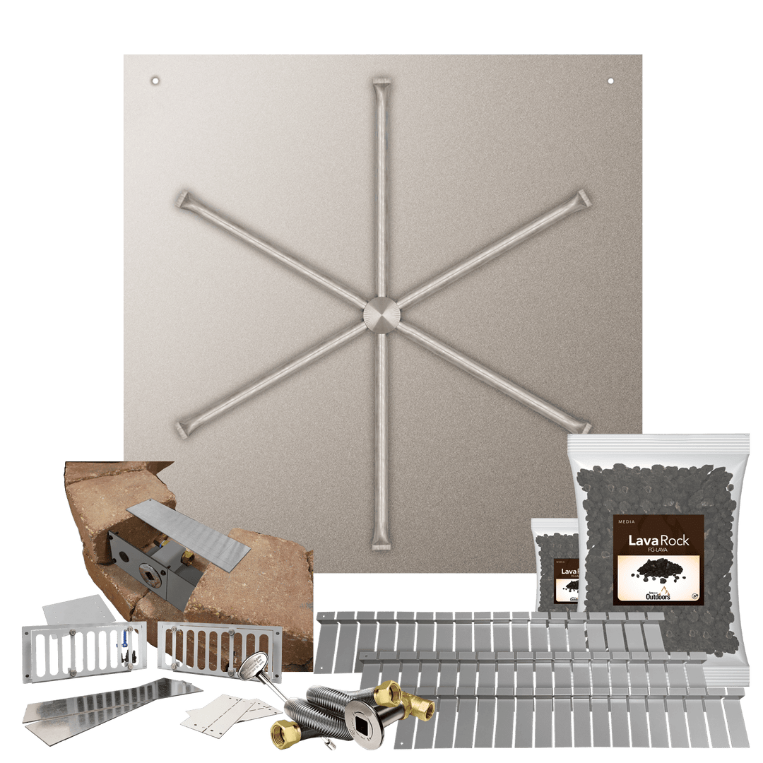 Fire Gear MT PRO SERIES Square Flat Pan Paver (SRW/PAVER KITS)