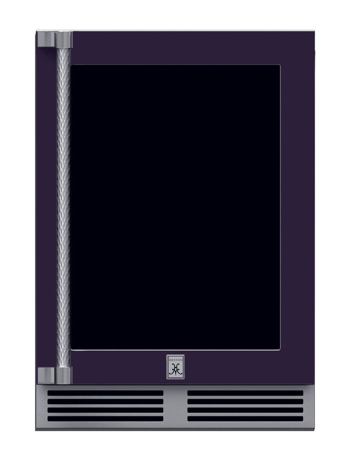 Hestan Outdoor Refrigerator Dual Zone 24” w/Lock, LH, Color