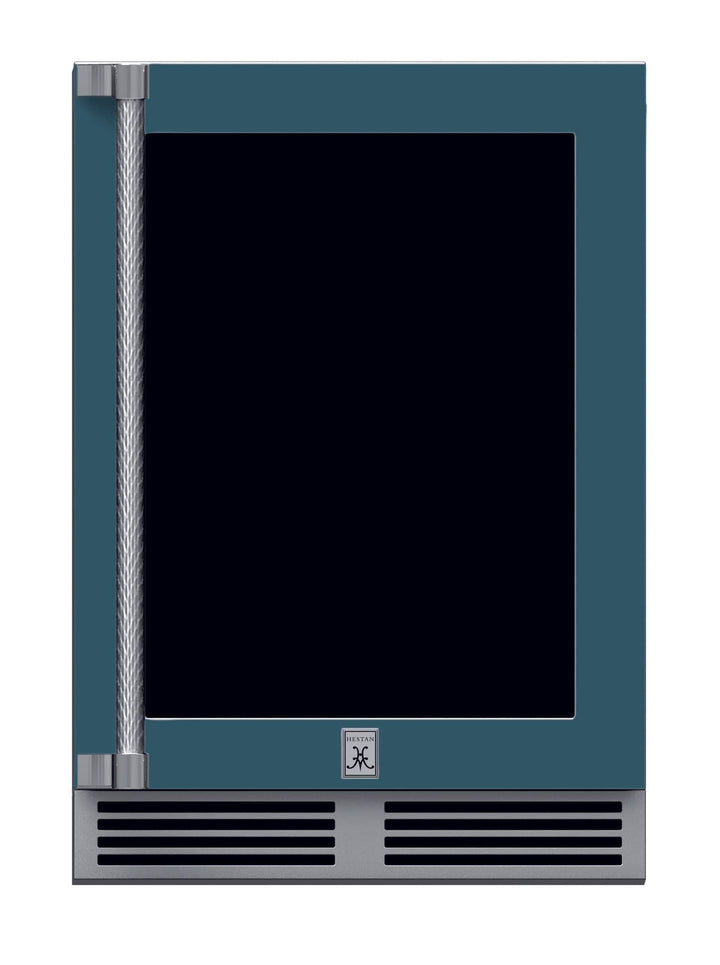 Hestan Outdoor Refrigerator Dual Zone 24” w/Lock, LH, Color