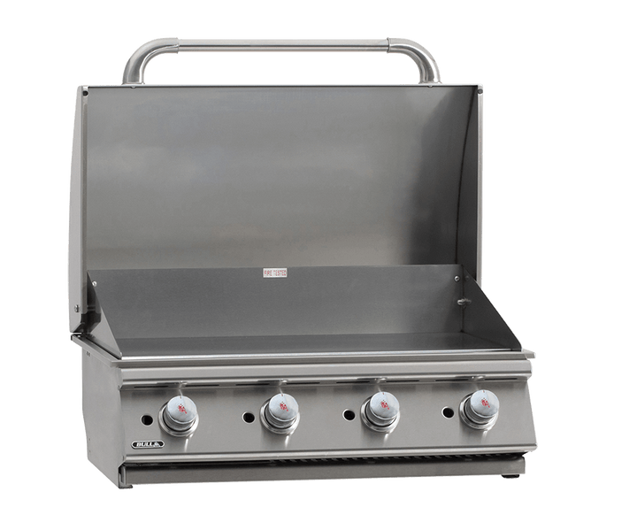 Bull Grills 30" Commercial Griddle Drop In - 4 Burner / 60,0000 BTU's
