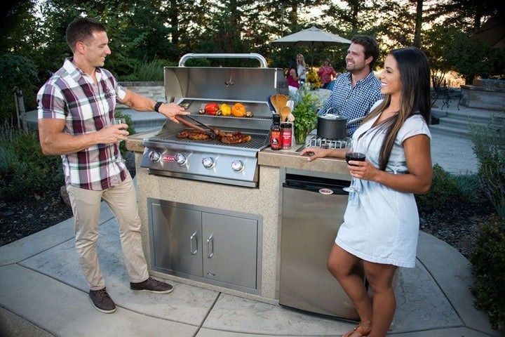 Bull Grills Power Q Outdoor Island Kitchen & Grill