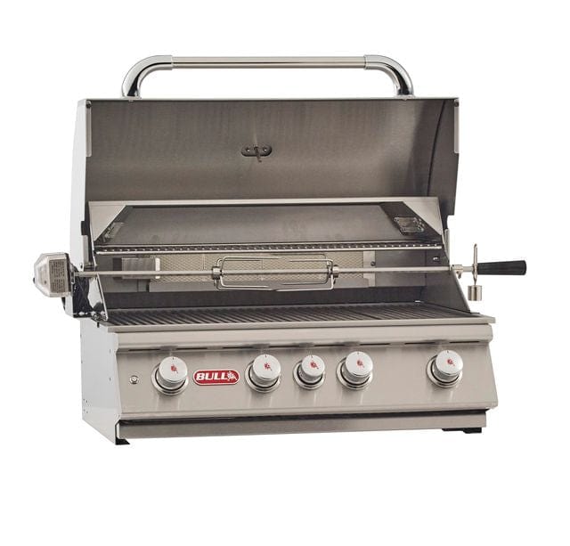 Bull Grills 30" Angus Drop In Grill w/light - 4 Burner / 75,000 BTU's