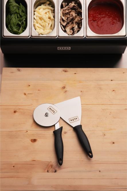 Alfa TOPPING STATION 4 TRAYS W/ LIDS