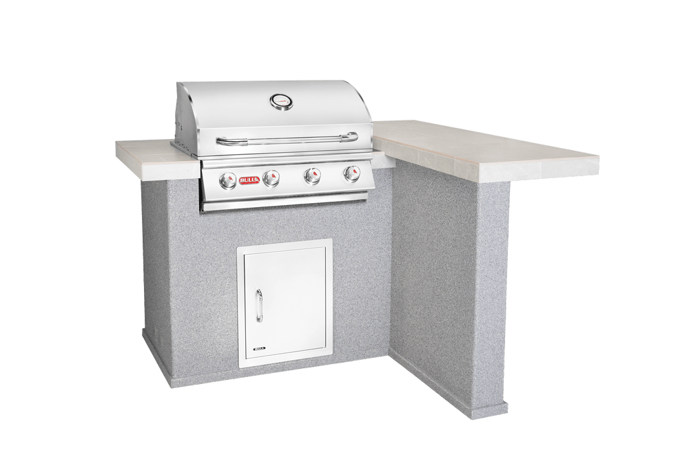 Bull Grills Patio Q Outdoor Island Kitchen & Grill