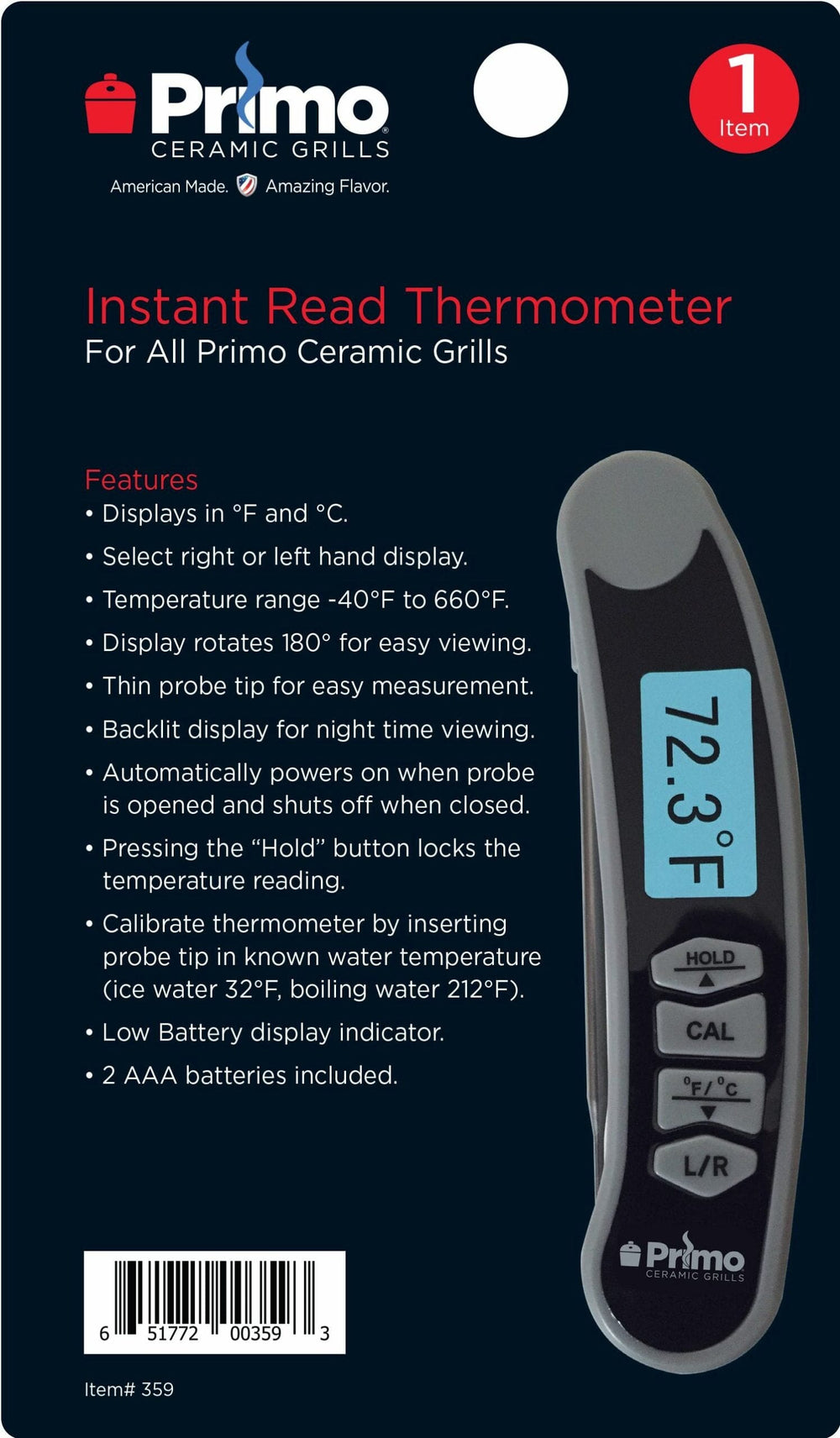 Primo Primo Instant Read Thermometer