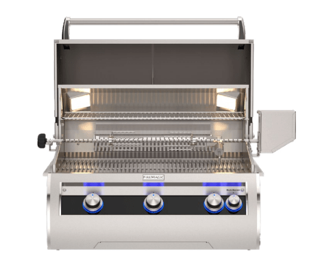 Fire Magic Echelon E660i, 30” Built-In Analog Grill w/ Analog Thermometer