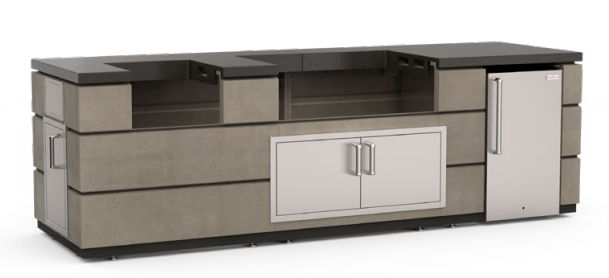 Fire Magic Fire Magic Smoke Finish Modern Island