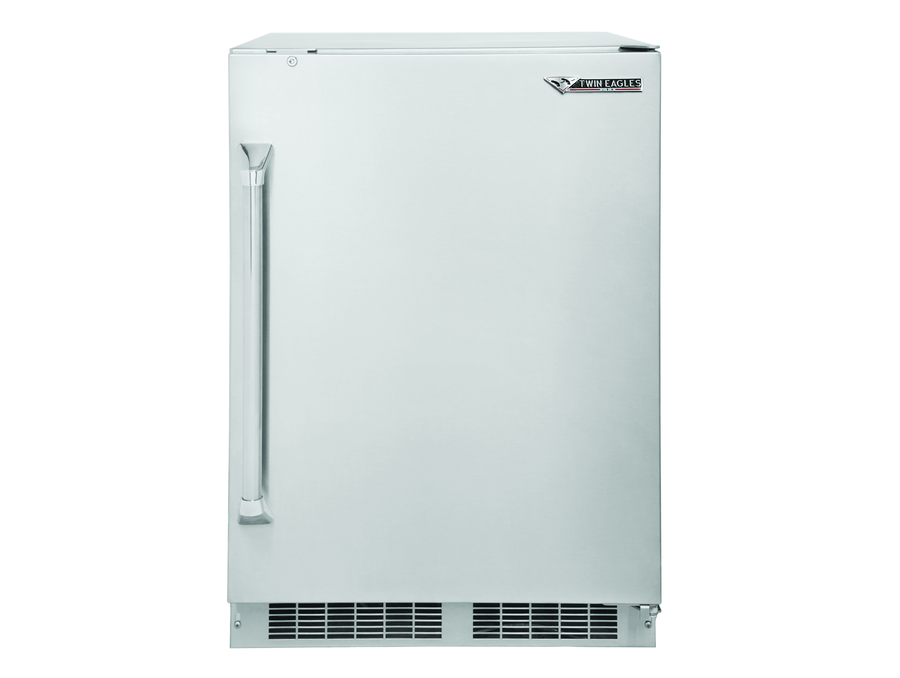 Twin Eagles 24" TWIN EAGLES OUTDOOR REFRIGERATOR, LOCK, REV HINGE