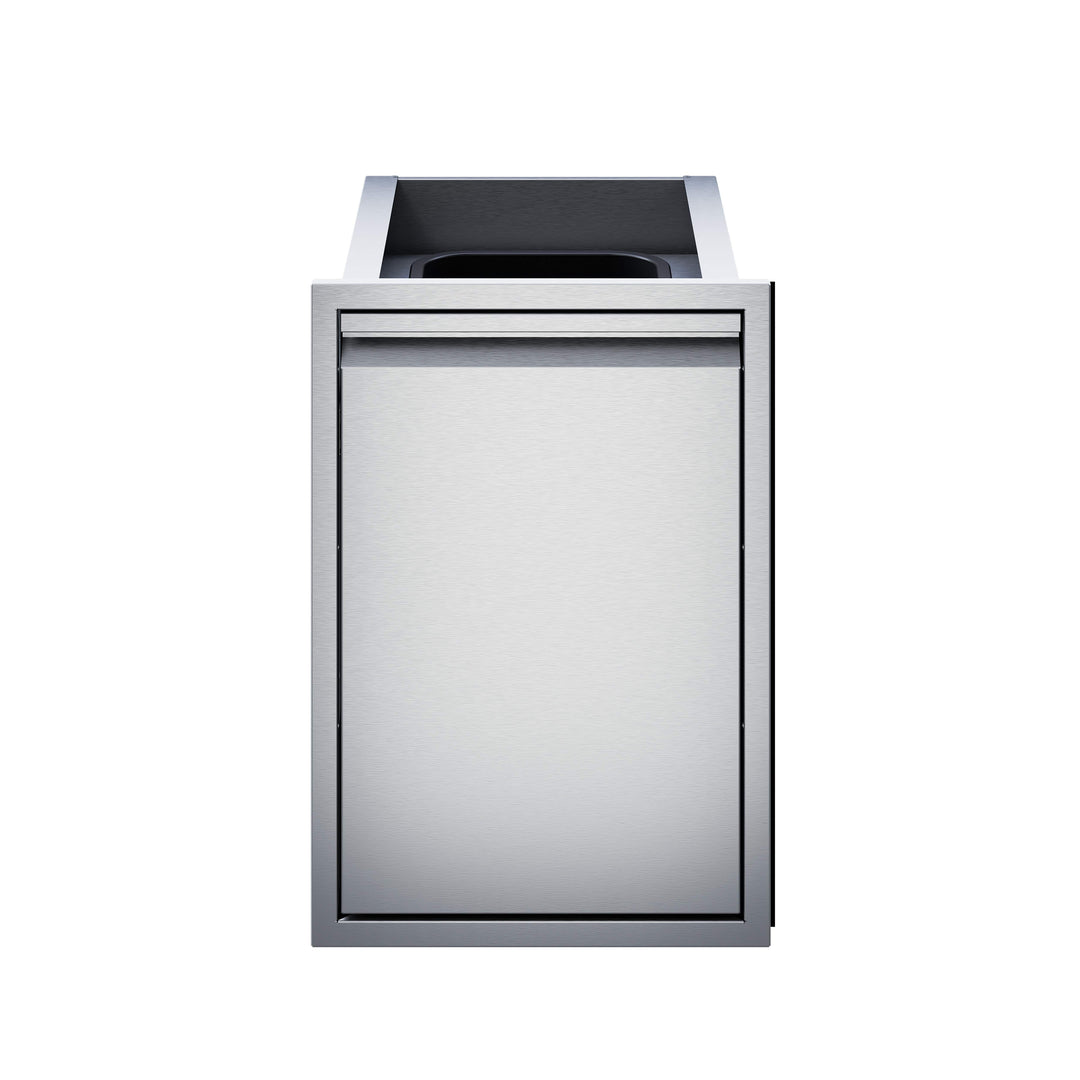 Twin Eagles 18” Twin Eagles Tall Trash Drawer, (Trash Can Included)