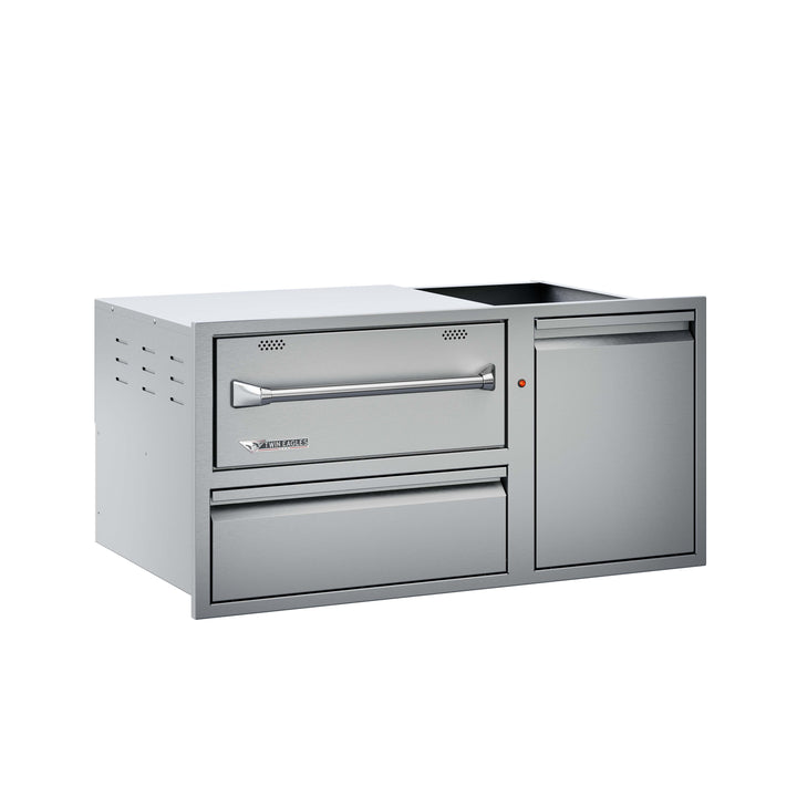 Twin Eagles 42” Twin Eagles Warming Drawer Combo