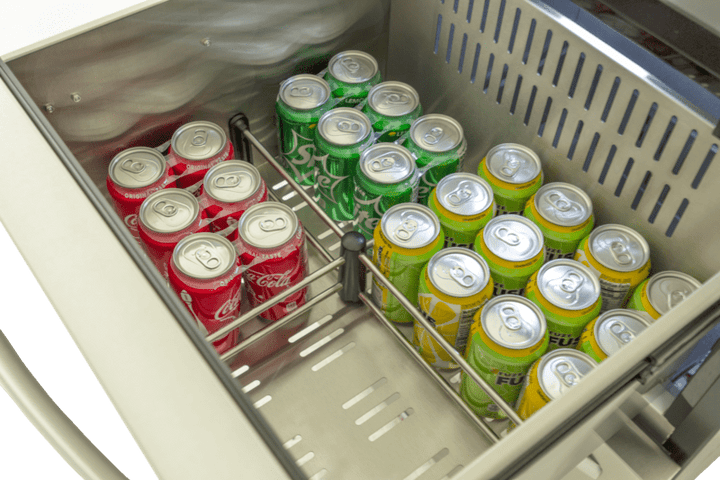 Blaze Blaze 23.5-Inch 5.1 Cu. Ft. Outdoor Rated Stainless Steel Double Drawer Refrigerator
