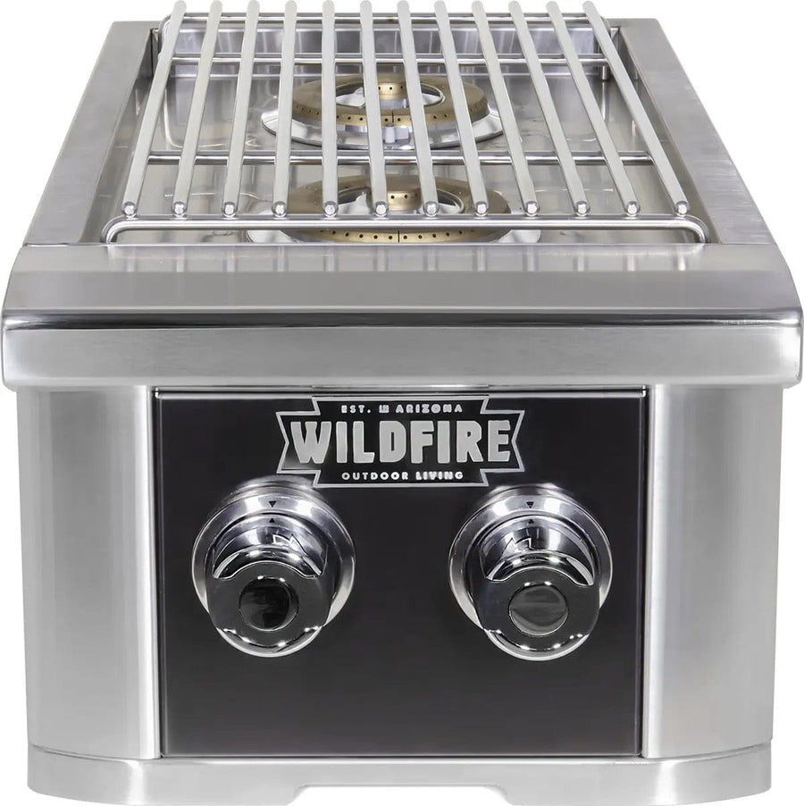 Wildfire DOUBLE SIDE BURNER BLACK 304 BSS