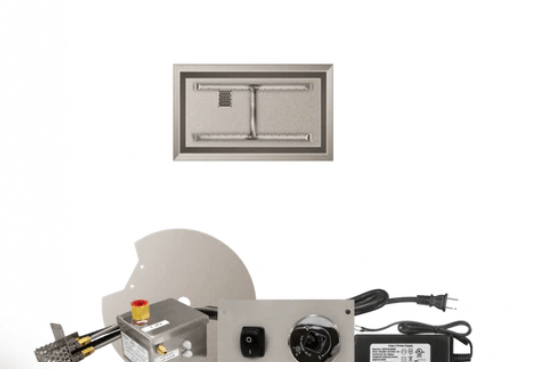 Fire Gear AWS Linear Stainless Steel H Burner System With Drop-In Pan
