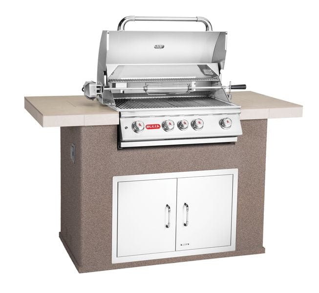 Bull Grills Master Q Outdoor Kitchen & Stainless Steel Grill