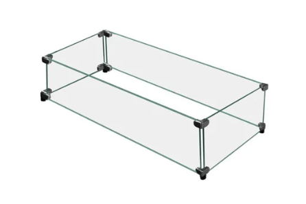 Fire Gear Linear Tempered Glass Windshield
