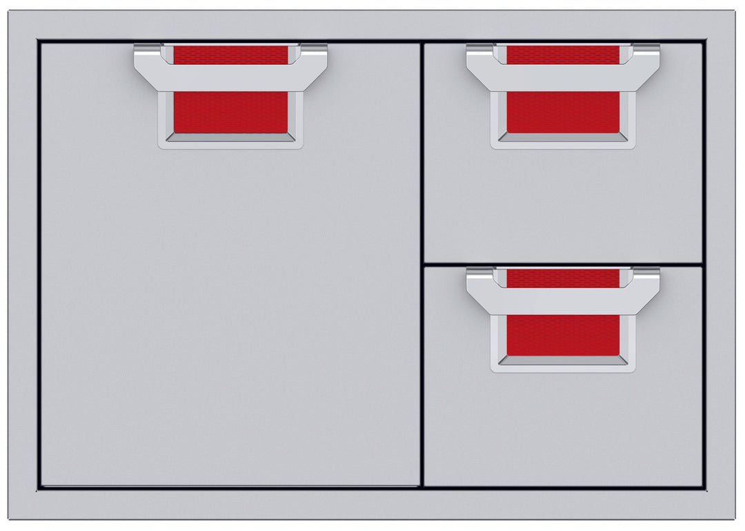 Hestan ASPIRE Double Drawer and Storage Door Combination 30"