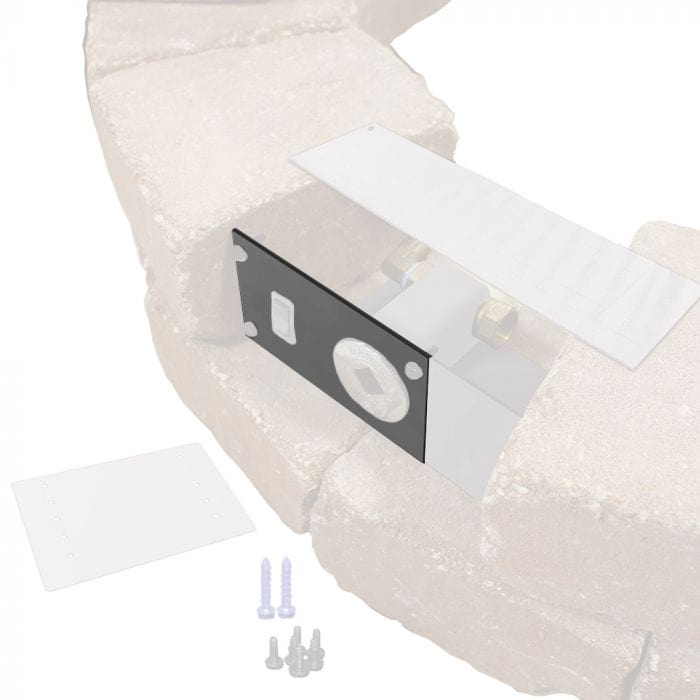 Fire Gear Stainless Steel Faceplate for AWS Valve Systems