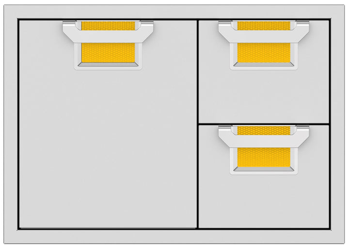 Hestan ASPIRE Double Drawer and Storage Door Combination 30"