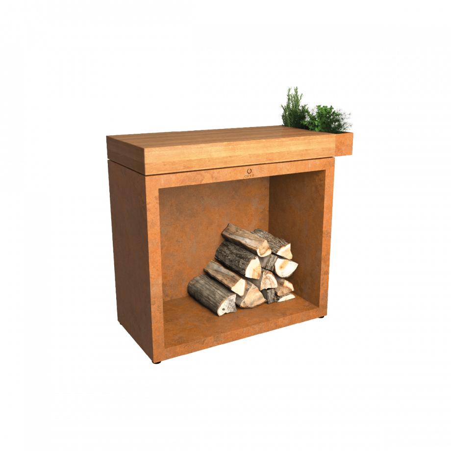 OFYR OFYR BUTCHER BLOCK STORAGE CORTEN 90