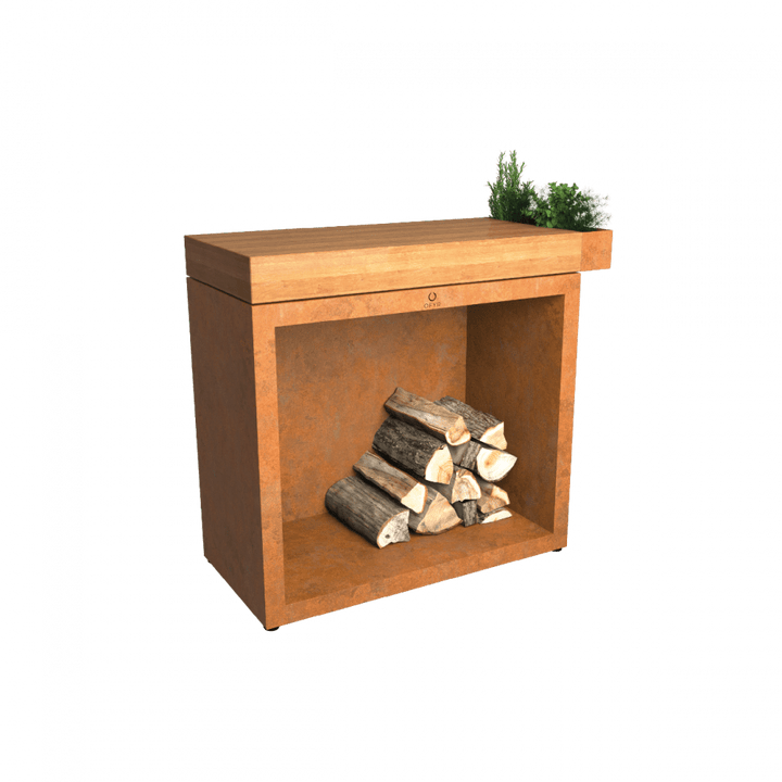 OFYR OFYR BUTCHER BLOCK STORAGE CORTEN 90