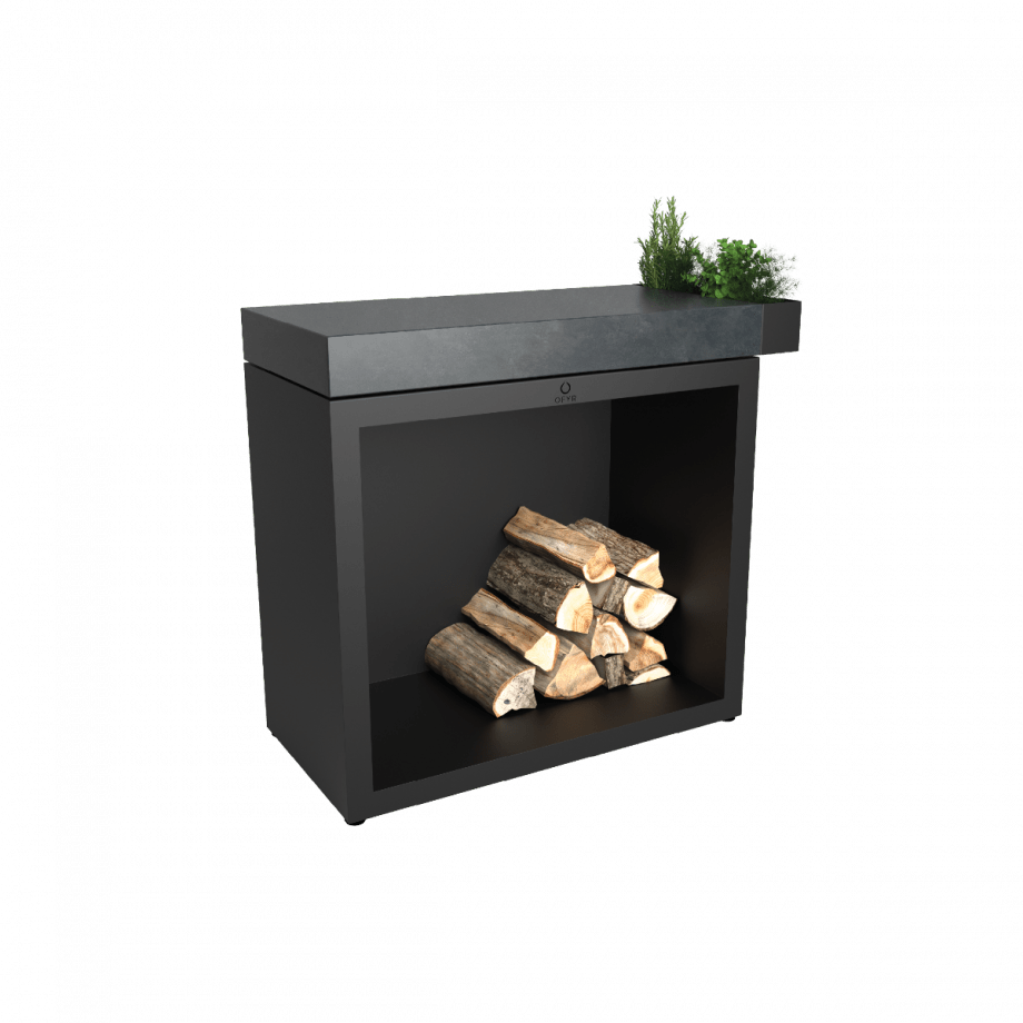 OFYR OFYR BUTCHER BLOCK STORAGE BLACK 90